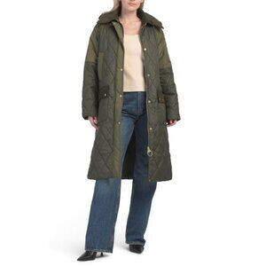 BARBOUR Olive Cookston Quilt Coat